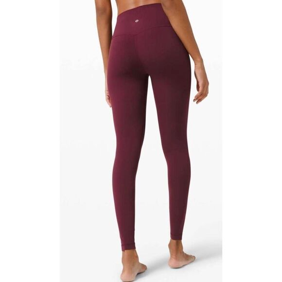 LULULEMON ATHLETICA Align Pant 28" In Cassis Size 2 - Picture 1 of 6